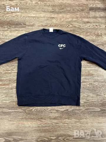 Мъжко!Nike x Chelsea FC season 22/23 sweatshirt размер М , снимка 4 - Спортни дрехи, екипи - 49609642