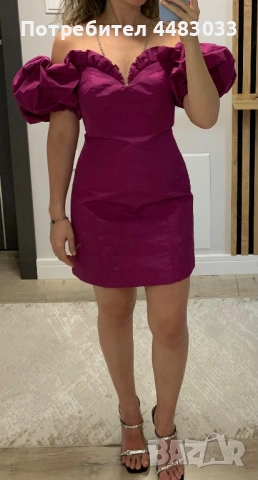 Mango официална къса рокля, размер 36, снимка 2 - Рокли - 53800949