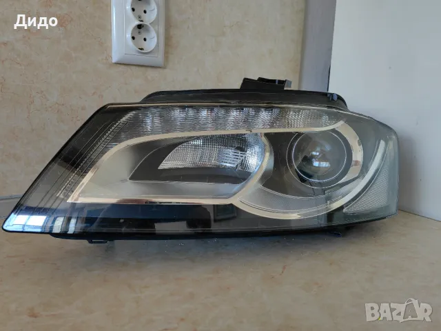 Фар Audi A3 8P Bi-Xenon LED Face ляв / Фар Ауди А3 ксенон Оригинален, снимка 1