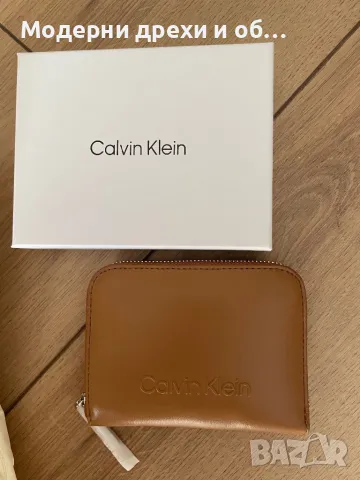 Calvin Klein портмоне, снимка 1 - Портфейли, портмонета - 48773360