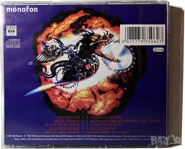 Judas Priest - Painkiller (продаден), снимка 2 - CD дискове - 45032857