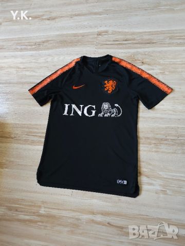 Оригинална мъжка тениска Nike Dri-Fit x Nederlands National Football Team / Season 10 (Training), снимка 2 - Тениски - 45604928