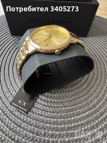 Комплект часовник гривна ARMANI EXCHANGE AX7144, снимка 7 - Мъжки - 53695534