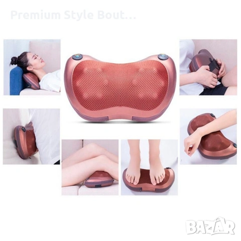 Портативна възглавница масажор за шиацу масаж, снимка 9 - Масажори - 53972689