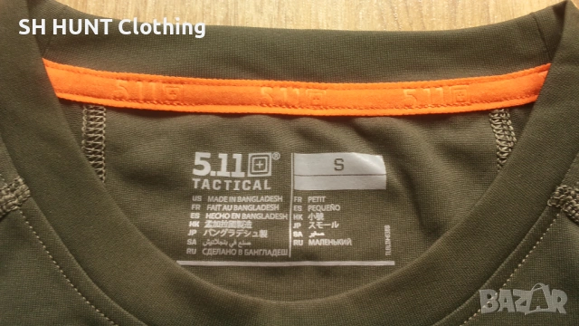 5.11 TACTICAL Range Rady T-Shirt размер S тактическа тениска - 2368, снимка 5 - Екипировка - 53816577