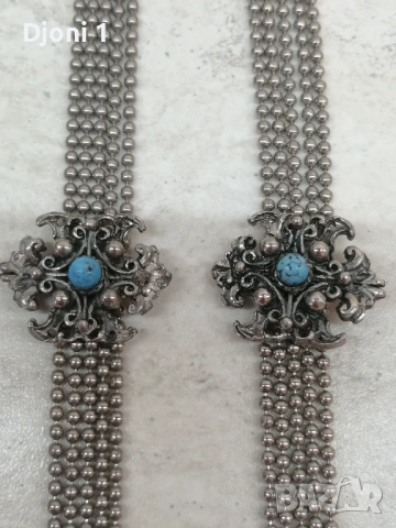 Дамски винтидж сет с тюркоаз , снимка 10 - Антикварни и старинни предмети - 53643867