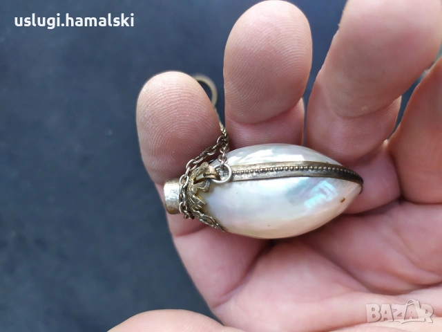 Старо шишенце от парфюм/седеф, снимка 7 - Антикварни и старинни предмети - 53664191