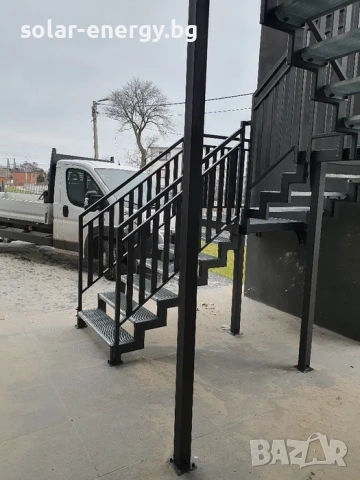 Външни стълби и парапети по поръчка – метални конструкции - ЛИЗИНГ, снимка 5 - Други - 54145700