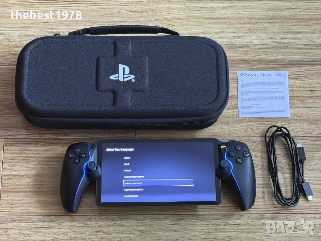 PS5  Portal Black/Като Нов