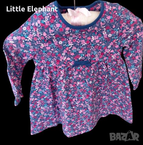 Рокличка за 18-24 мес момиченце гъбки и цветчета,колекция"Flowers",Англия/нова