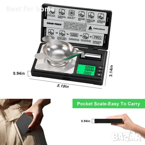 Високопрецизна милиграмова везна, снимка 5 - Други машини и части - 50124196