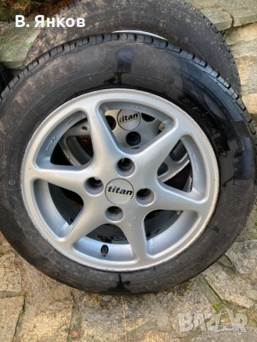 Джанти 14 цола с гуми 175/65 R14 - 4 бр., снимка 7 - Гуми и джанти - 52263547