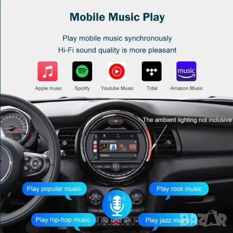 Мултимедия за BMW, Mini Cooper, Mini Clubmann, навигация. плеър, R55, R56, R57, R58, R59, R60 R61 , снимка 12 - Аксесоари и консумативи - 50207739