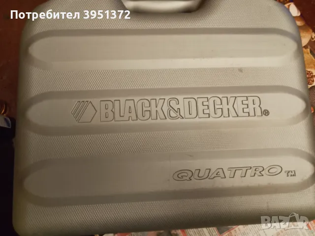 black & decker quattro, снимка 1 - Винтоверти - 48085113