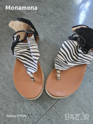 Страхотни сандалки чехли, снимка 4 - Сандали - 50915862
