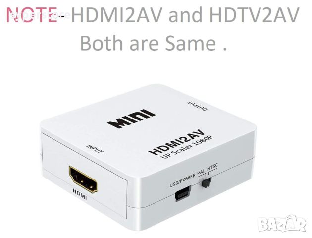 Преобразувател HDMI към 3 чинча Digital One SP00939 преходник, със захранване hdmi - 3 rca, снимка 2 - Кабели и адаптери - 45116018