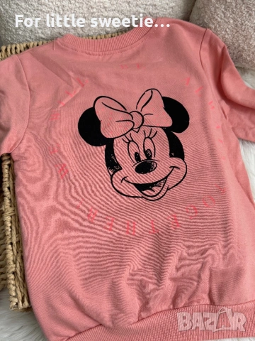 Памучен сет с принт на гърба 🎀, снимка 3 - Детски комплекти - 53811811