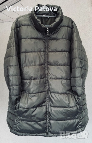 Леко ватирано  яке масленозелен цвят