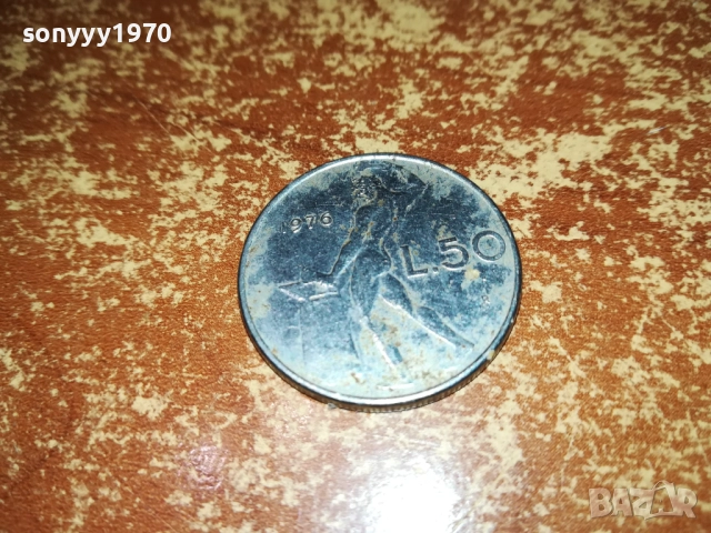 L50 ITALIANA-МОНЕТА 2310251444, снимка 7 - Нумизматика и бонистика - 52155199
