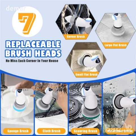 Почистващ домакински уред за плочки, прозорци и др., снимка 5 - Други - 42814087