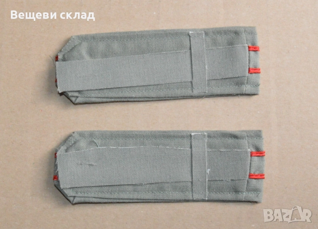 летни строеви пагони старши офицер общовойскови, снимка 2 - Антикварни и старинни предмети - 52720064