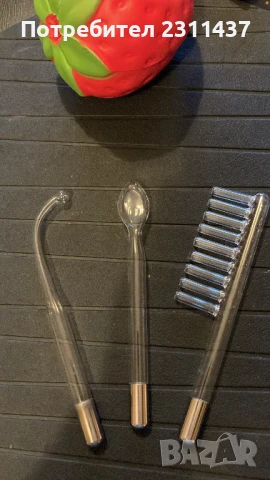 Стъклени електроди/накрайници за дарсонвал