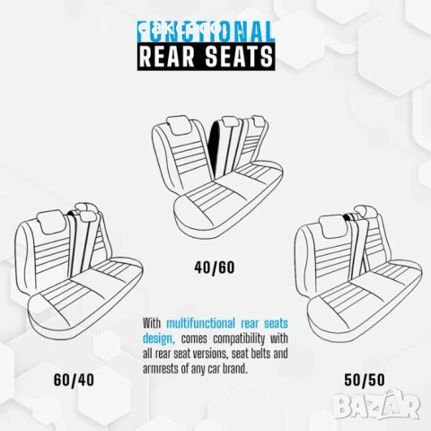 Тапицерия за седалки Otom Premium, снимка 12 - Аксесоари и консумативи - 53597253