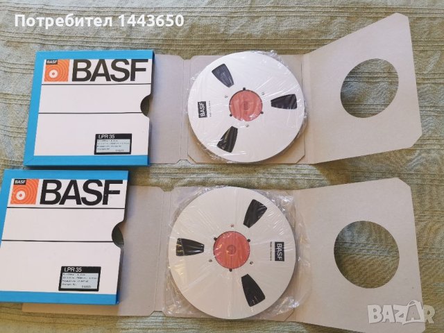 Basf LPR35 10.5" ролки ролка с лента нови! , снимка 1 - Други музикални жанрове - 46404718