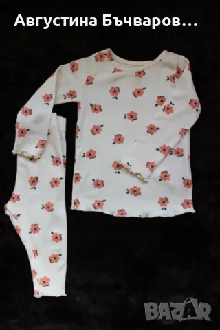 Летен комплект на цветя LC Waikiki, размер 68-74