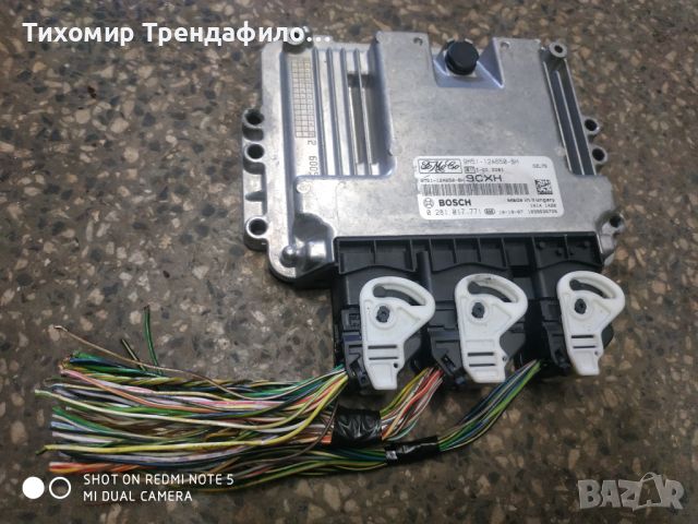 ECU компютър FORD FOCUS 1.6 TDCI, 0 281 017 771, 0281017771, 9M51-12A650-BH, 9M5112A650BH, 9CXH, снимка 1 - Части - 46490599