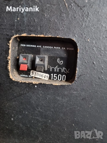 Infinity 1500, снимка 4 - Тонколони - 53451348