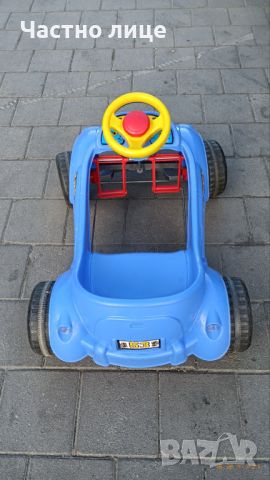 Детска количка с педали , снимка 2 - Коли, камиони, мотори, писти - 45169198
