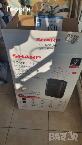 Пречиствател,овлажнител и йонизатор на въздух SHARP