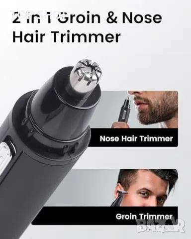 Нова Безжична Самобръсначка Мъжка NUBACK Мощна и Водоустойчива за тяло гръб, снимка 4 - Електрически самобръсначки - 49970909