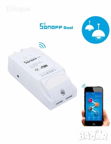 Двуканален смарт ключ, WIfi,Android,IOS,дистанционно управление на две устройства едновременно, снимка 3 - Друга електроника - 52869670