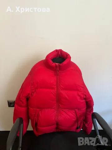  Puffer jacket червено шушляково яке, снимка 11 - Якета - 49314487