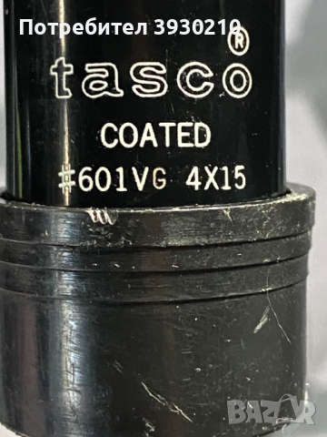 Оптика Tasco 4x15 оригинал, снимка 1 - Оборудване и аксесоари за оръжия - 44960572