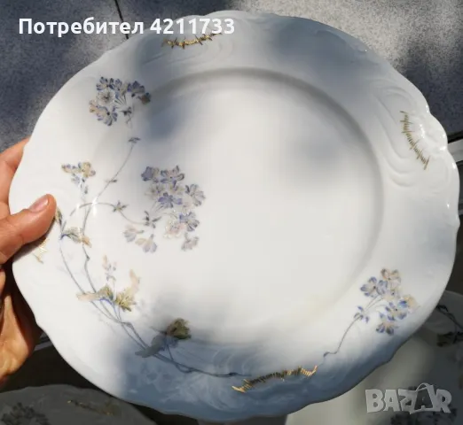 скъп сервиз 6 чинии с позлата НОВО, снимка 6 - Сервизи - 50246131