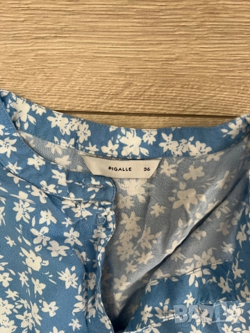 Светло синя рокля, снимка 4 - Рокли - 51626877