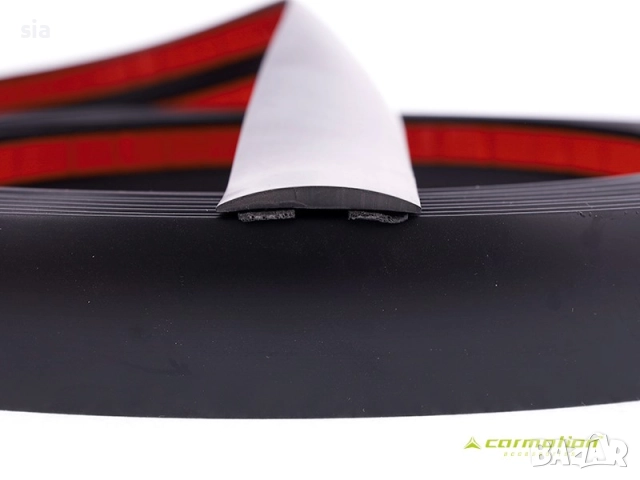 Лайсна за врата, броня и други 55мм/5метра черен мат, снимка 4 - Аксесоари и консумативи - 52085811