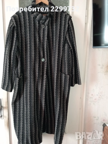 Дамско вълнено палто № 54 – дълго с хастар, снимка 2 - Палта, манта - 52288153