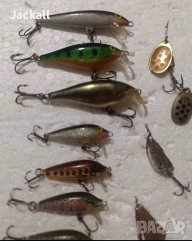 Воблер Rapala, dam, mepps, блесна blue Fox кефал, костур, пъстърва trout спининг, снимка 5 - Стръв и захранки - 52903721