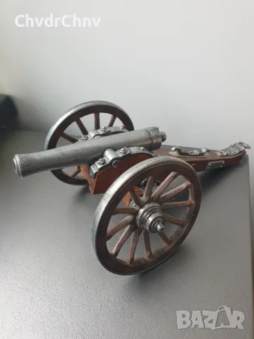 Стар модел на американско оръдие от гражданската война в Щатите/Dahlgren Cannon 28см, снимка 3 - Статуетки - 48114583