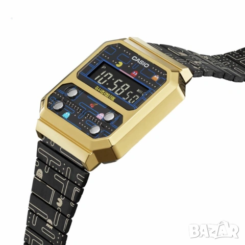Casio PAC-MAN A100WEPC LIMITED EDITION, снимка 4 - Мъжки - 53722248