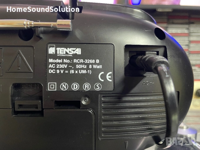 TENSAI / AKAI RCR-3268 B, снимка 9 - Радиокасетофони, транзистори - 53761184