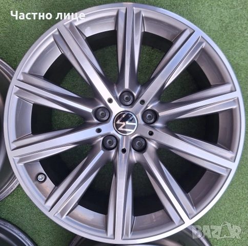 Продавам 4бр 18-ки джанти за Фолксваген Пасат, Тигуан, Артеон, Файтон, Широко , снимка 4 - Гуми и джанти - 54126043