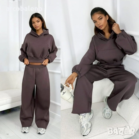 Дамски зимен комплект анцуг Balloon, 3цвята , снимка 2 - Спортни екипи - 52807632