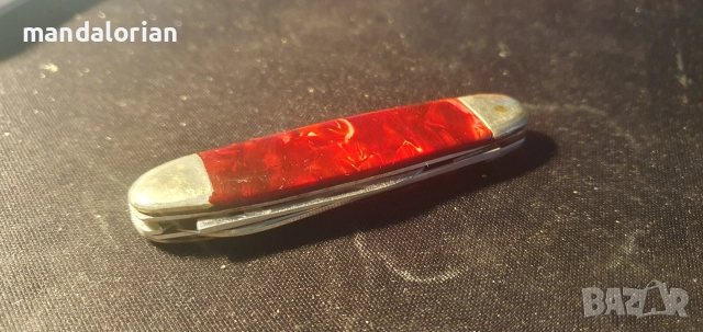 Немски сгъваем нож WM ROSTFREI, винтидж ГДР, 70-те , рядък колекционерски нож