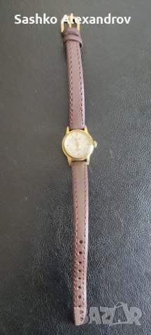 Bergana - механичен дамски часовник с ръчно навиване - Incabloc  - неработещ за профилактика, снимка 2 - Дамски - 53795829