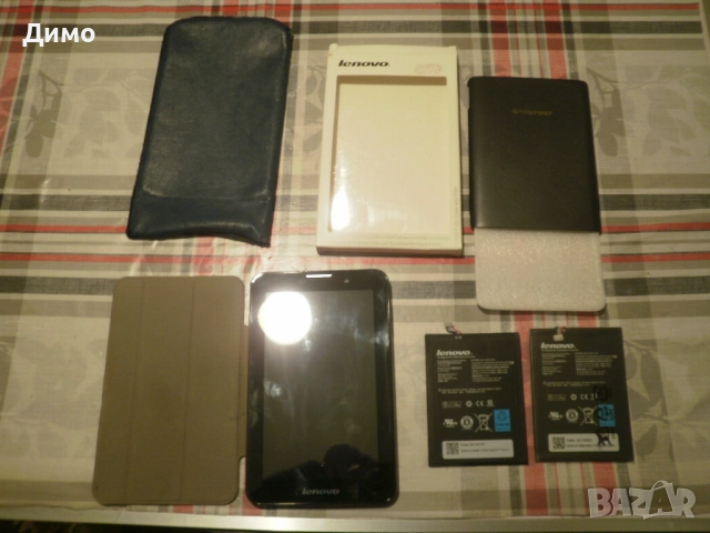 таблет Lenovo A3000-H (с 2 резервни батерии и гръбче )